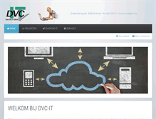 Tablet Screenshot of dvc-it.nl